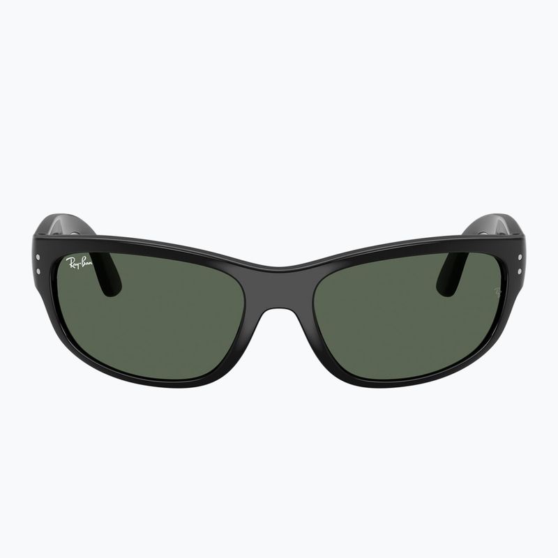 Ochelari de soare pentru copii Ray-Ban Balorama Bio Based black/dark green 2