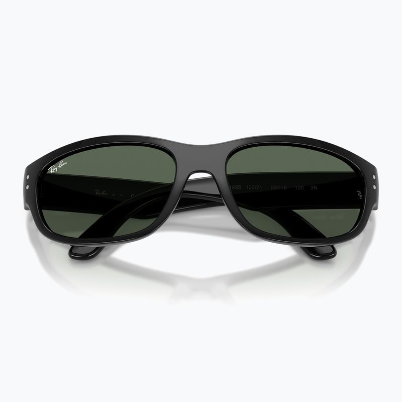 Ochelari de soare pentru copii Ray-Ban Balorama Bio Based black/dark green 3