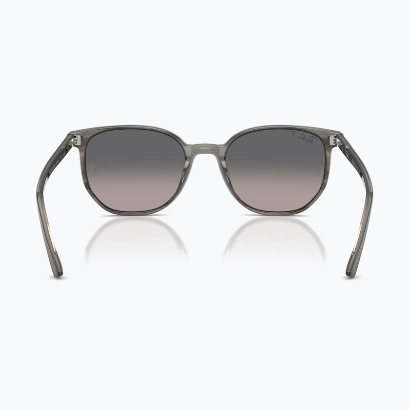 Ochelari de soare Ray-Ban Elliot grey/grey gradient polarized 5
