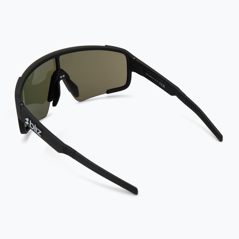 Ochelari de soare Bliz P003 matte black/grey blue mirror 2