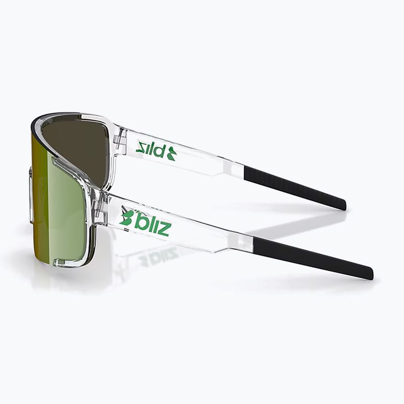 Ochelari de soare Bliz P003 transparent white/brown green multi 4