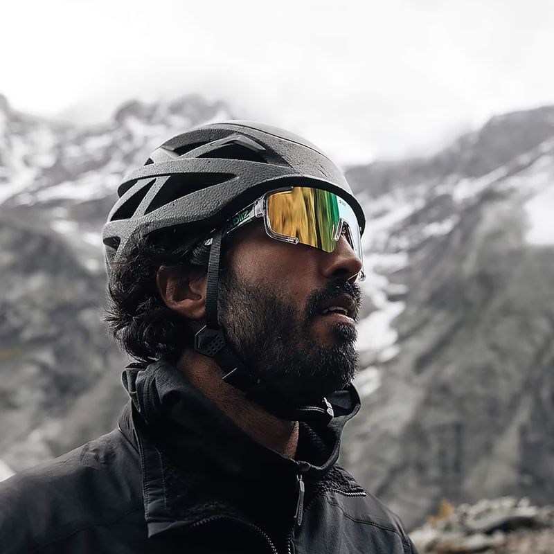 Ochelari de soare Bliz P003 transparent white/brown green multi 5