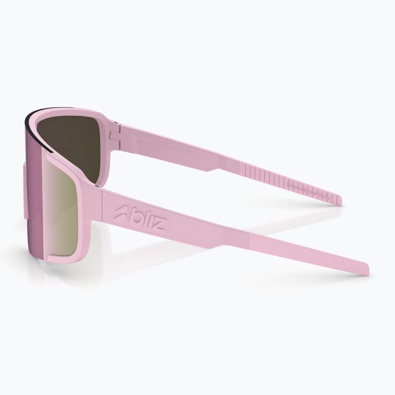 Ochelari de soare Bliz P003 Small matte pink/brown rosé multi 4