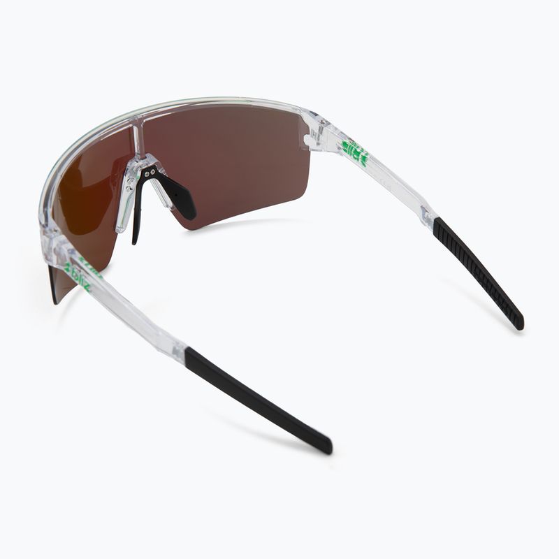 Ochelari de soare Bliz P004 transparent white/brown green multi 2