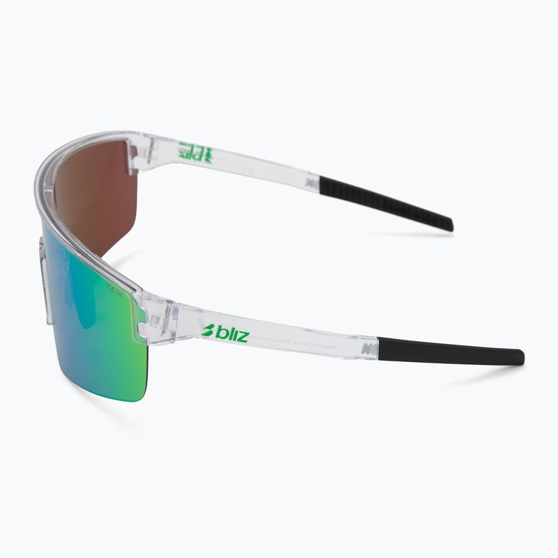 Ochelari de soare Bliz P004 transparent white/brown green multi 4