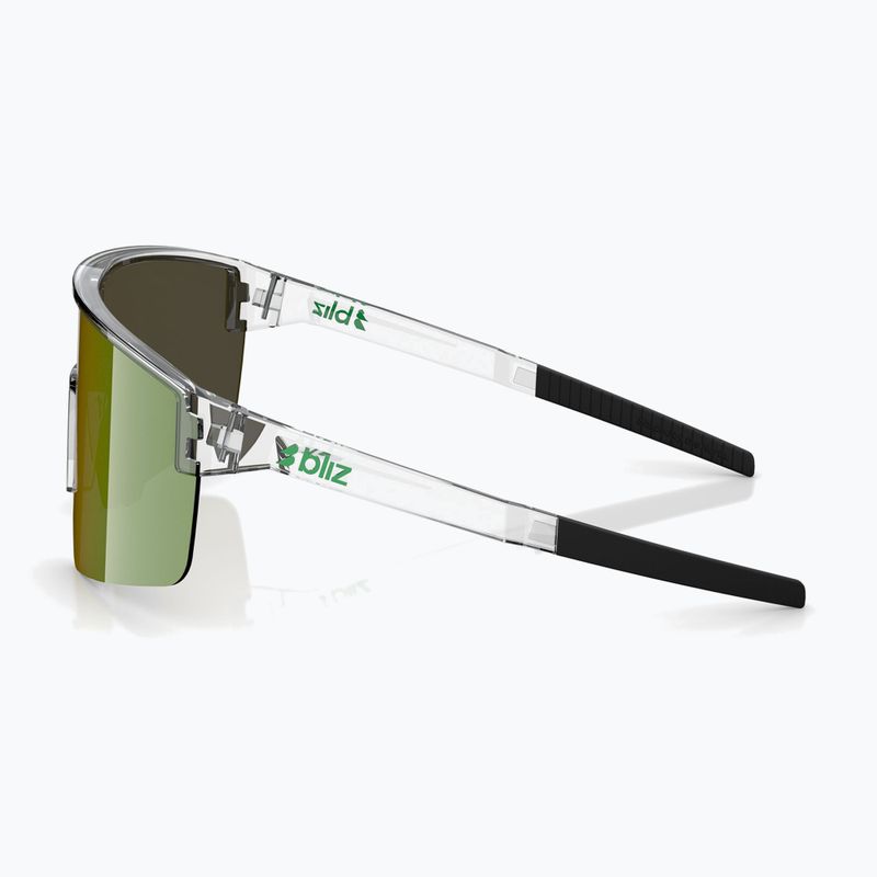 Ochelari de soare Bliz P004 Small transparent white/brown green multi 4