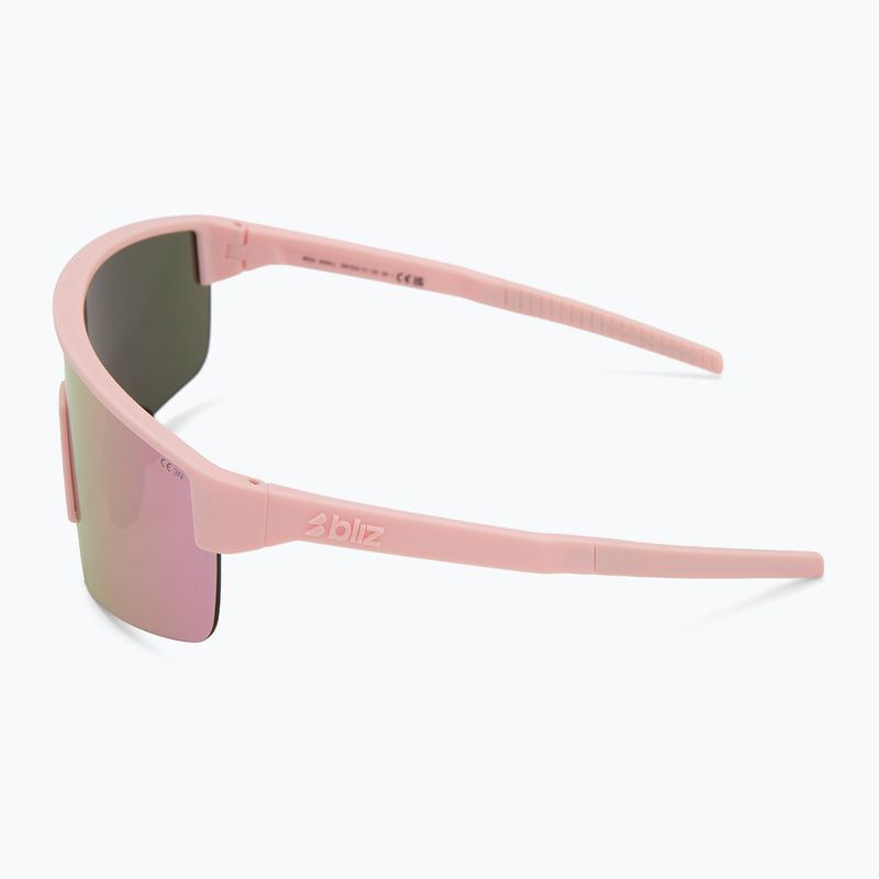 Ochelari de soare Bliz P004 Small matte pink/brown rosé multi 4