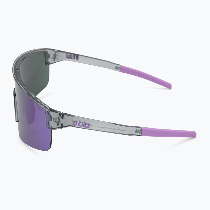 Ochelari de soare Bliz P004 Small crystal black/grey purple multi 4