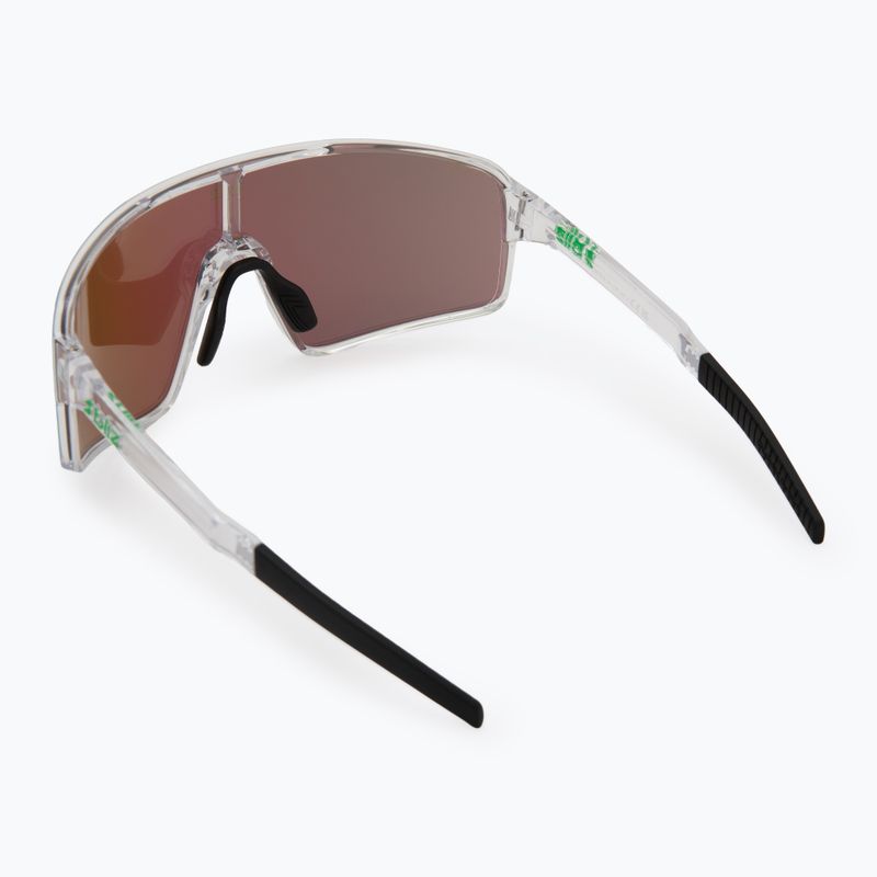 Ochelari de soare Bliz P001S transparent white/brown green multi 2