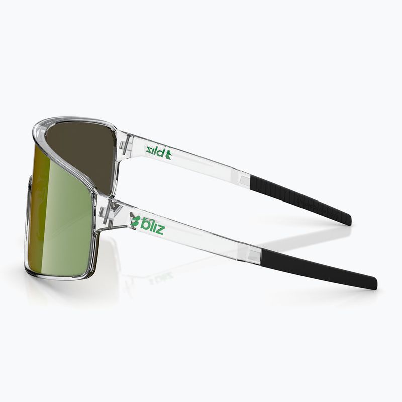 Ochelari de soare Bliz P001S transparent white/brown green multi 4