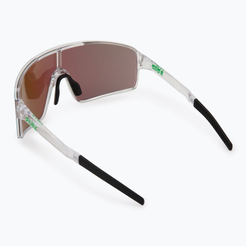 Ochelari de soare Bliz P001 transparent white/brown green multi 2