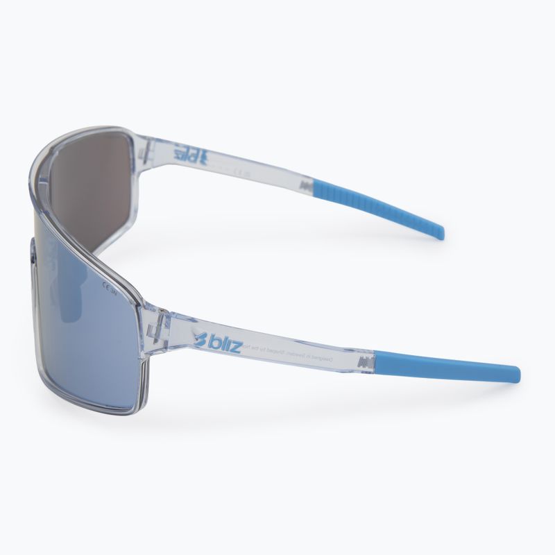 Ochelari de soare Bliz P001S transparent blue/smoke ice blue multi 4