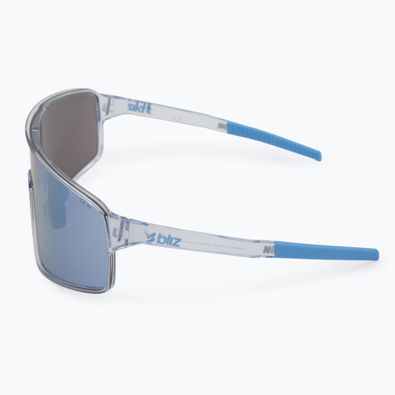 Ochelari de soare Bliz P001 transparent blue/smoke ice blue multi 4