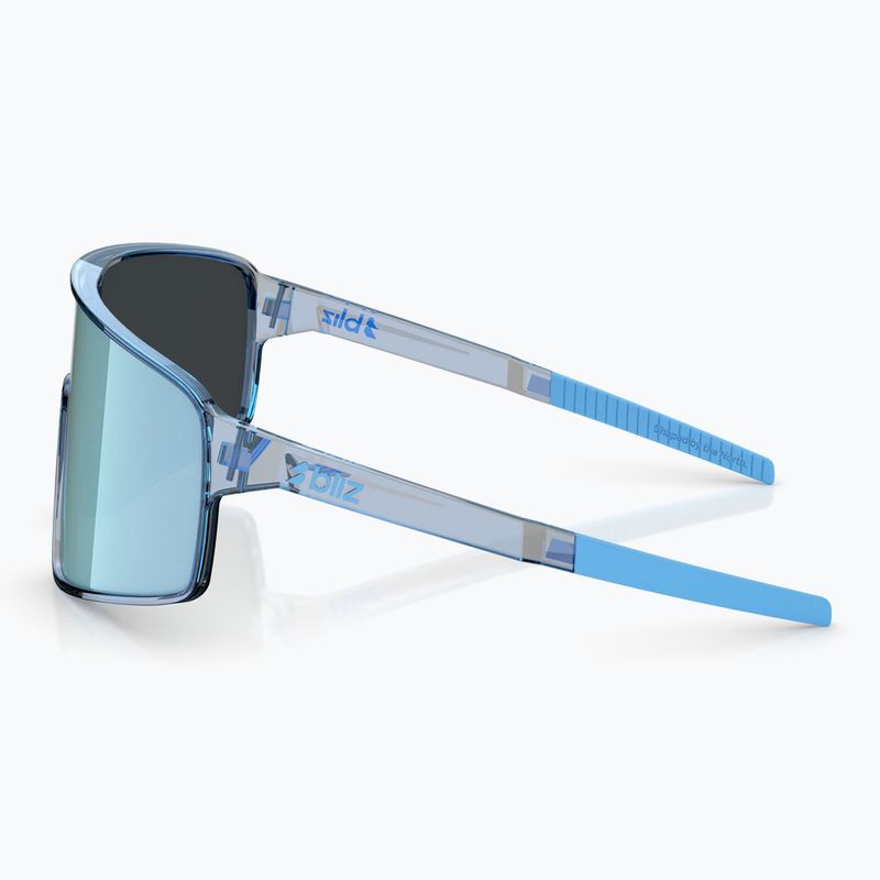 Ochelari de soare Bliz P001 transparent blue/smoke ice blue multi 4