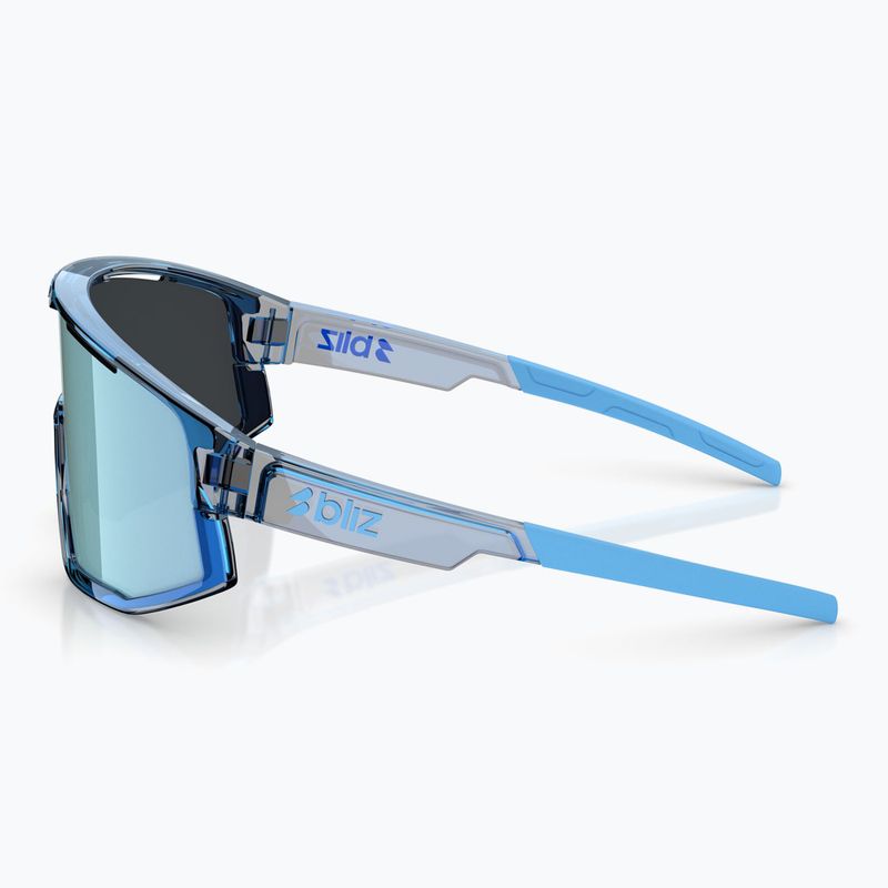 Ochelari de soare Bliz Fusion Small transparent blue/smoke ice blue multi 4