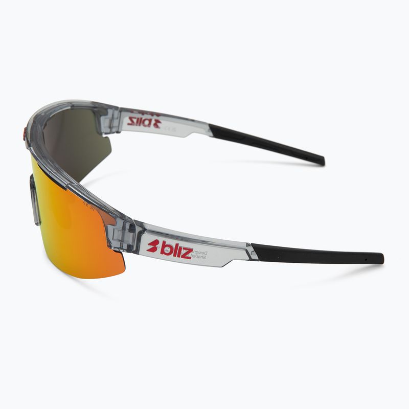 Ochelari de soare Bliz Matrix transparent dark grey/brown red multi 4