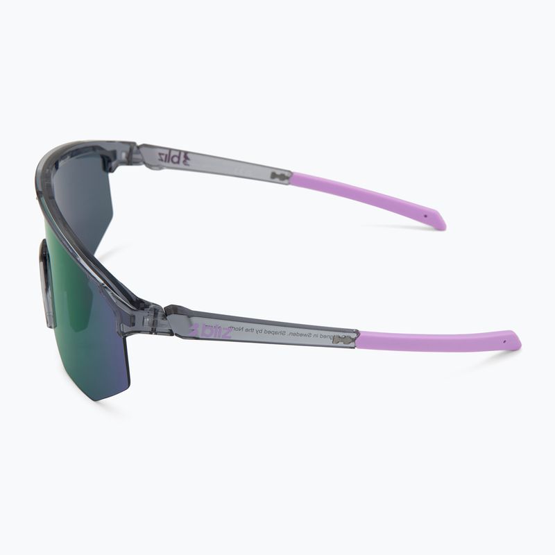 Ochelari de soare Bliz Hero Small crystal black/grey purple multi 4