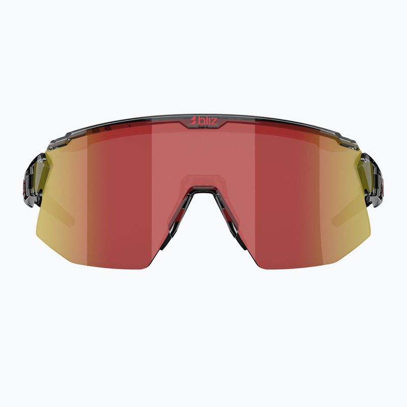 Ochelari de soare Bliz Breeze transparent dark grey/brown red multi 2