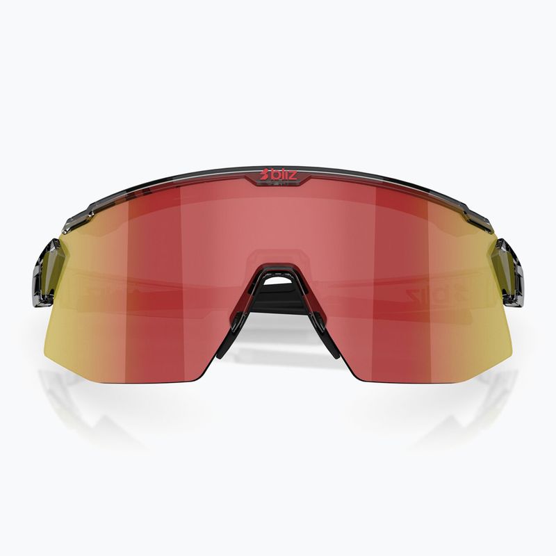 Ochelari de soare Bliz Breeze transparent dark grey/brown red multi 3