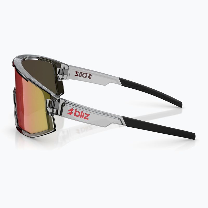 Ochelari de soare Bliz Vision transparent dark grey/brown red multi 4