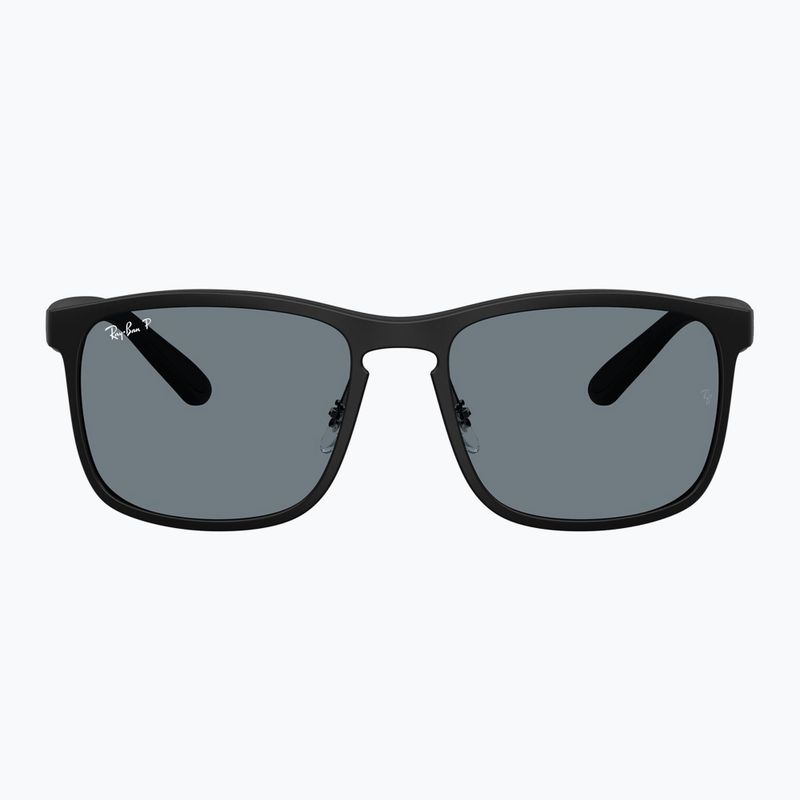 Ochelari de soare Ray-Ban Rb4264 Polarized+ Lenses matte matte black/blue polarized+ 2