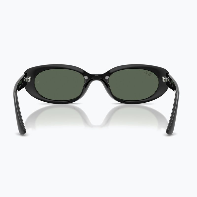 Ochelari de soare Ray-Ban RB4441D Bio-Based black/dark green 5