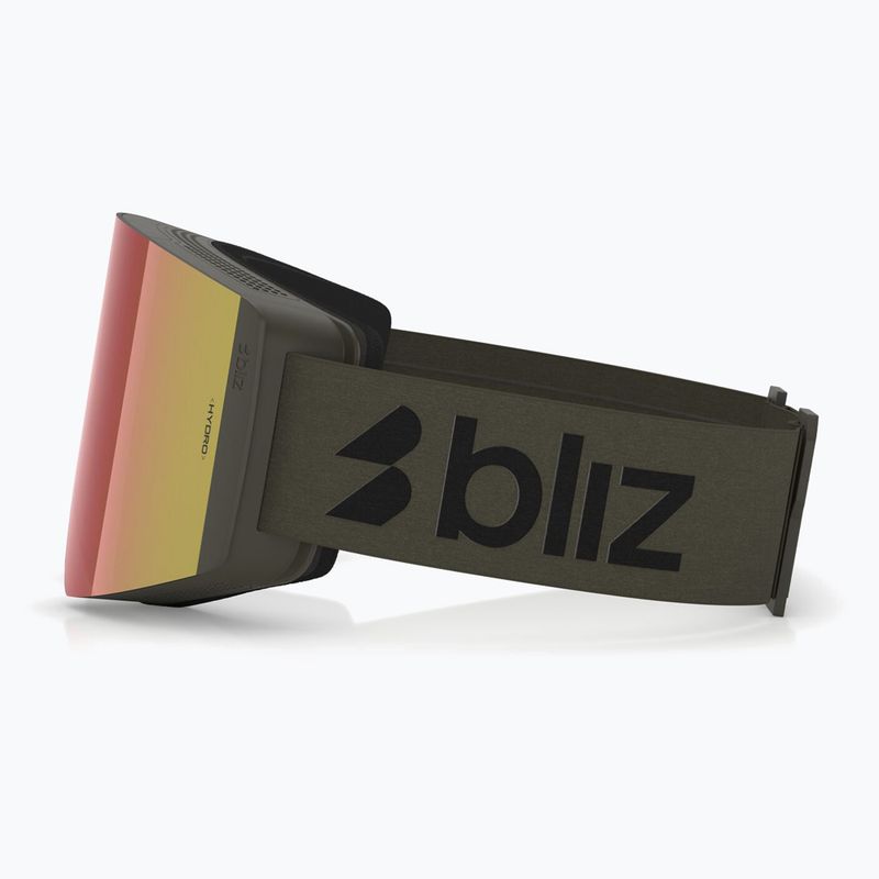Ochelari de schi Bliz G003 matte camo green/brown/red multi 4