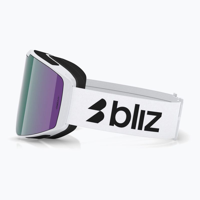 Ochelari de schi Bliz G004 matte white/brown/green multi 4