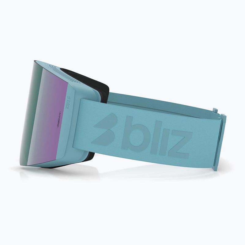 Ochelari de schi Bliz G003S matte turquoise/brown/green multi 4