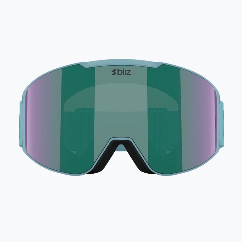 Ochelari de schi Bliz G004 matte turquoise/brown/green multi 2