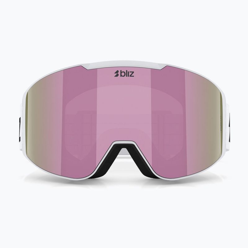 Ochelari de schi Bliz G004 matte white/brown/pink multi 2