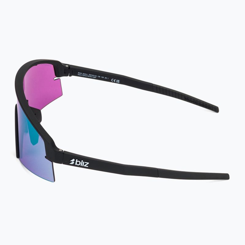 Ochelari de soare Bliz P006S matte black/nano optics violet blue multi 4