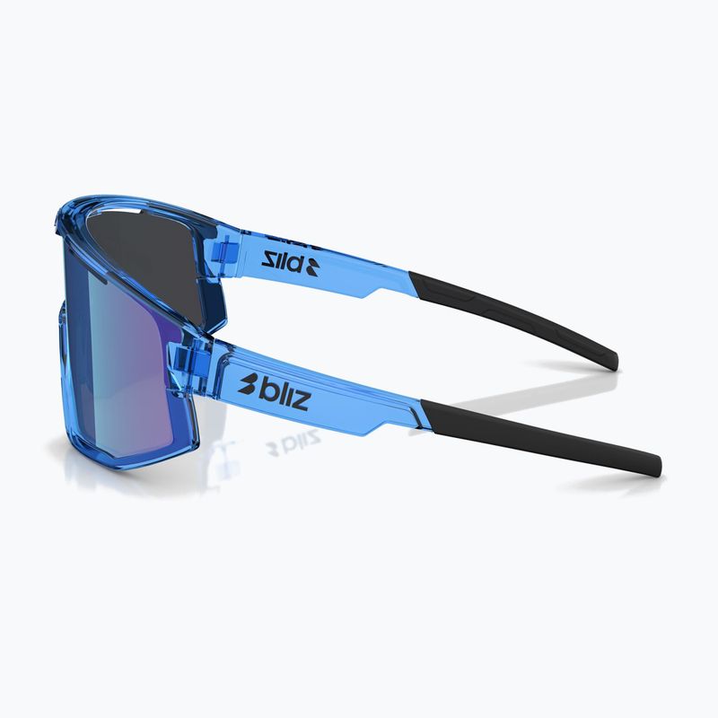 Ochelari de soare Bliz Fusion transparent blue/smoke blue multi 5