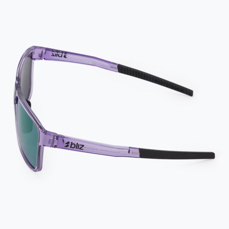 Ochelari de soare Bliz A008 transparent purple 4