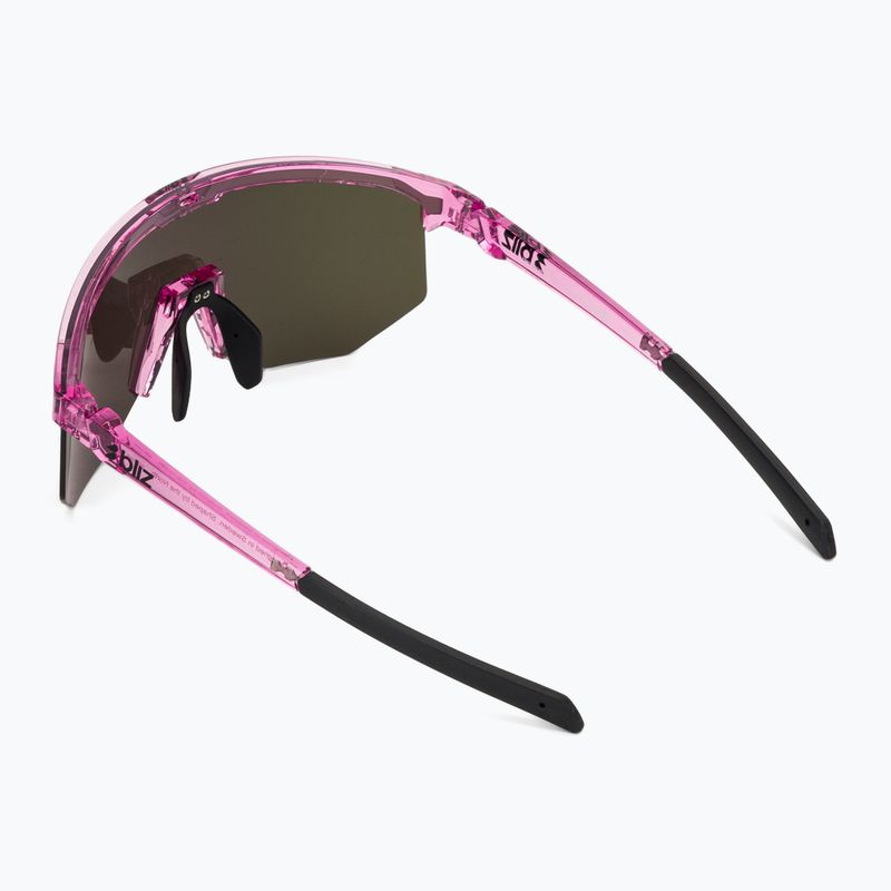 Ochelari de soare Bliz Hero Small transparent pink/brown rose multi 2