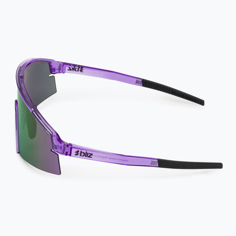 Ochelari de soare Bliz P006 transparent purple/smoke purple mirror 4
