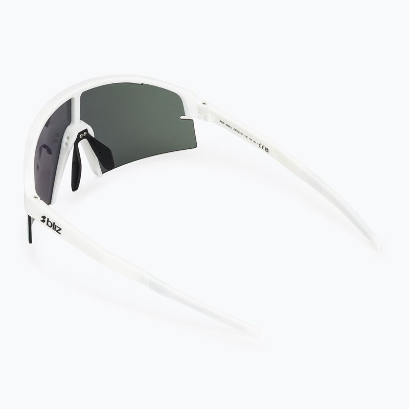 Ochelari de soare Bliz P006S matte white/smoke purple mirror 2