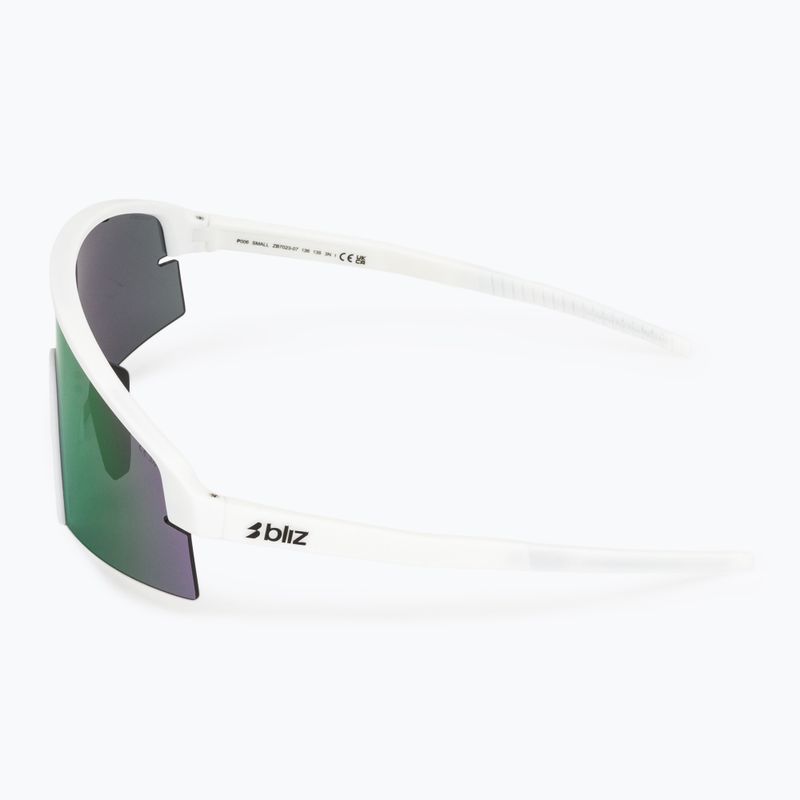 Ochelari de soare Bliz P006S matte white/smoke purple mirror 4