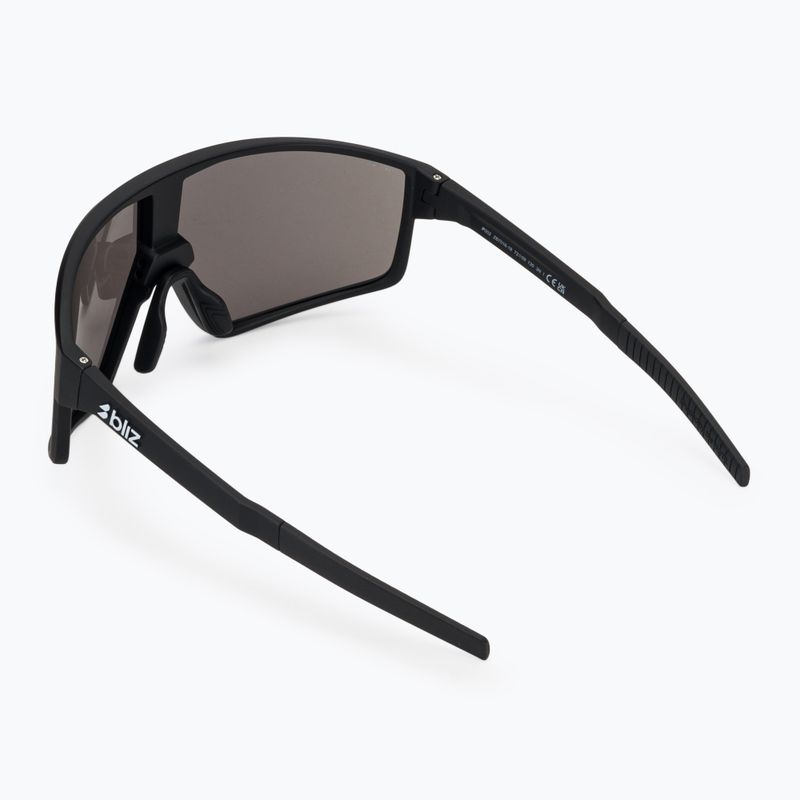 Ochelari de soare Bliz P002 matte black/smoke silver mirror 2