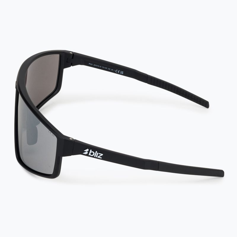 Ochelari de soare Bliz P002 matte black/smoke silver mirror 4