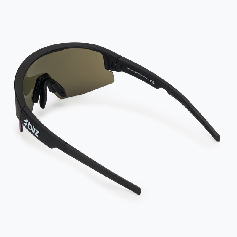 Ochelari de soare Bliz Matrix Small matte black/smoke blue multi 2