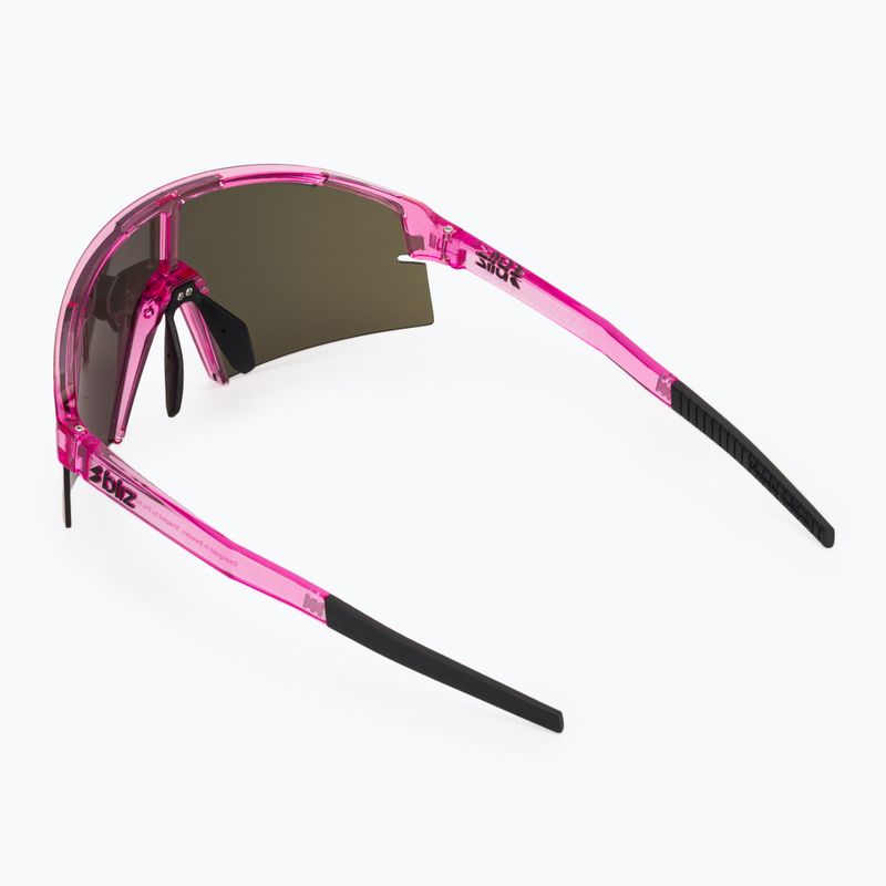 Ochelari de soare Bliz P006S transparent pink/brown rose multi 2
