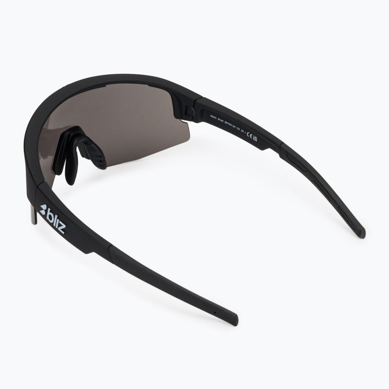 Ochelari de soare Bliz Matrix Small matte black/smoke silver mirror 2