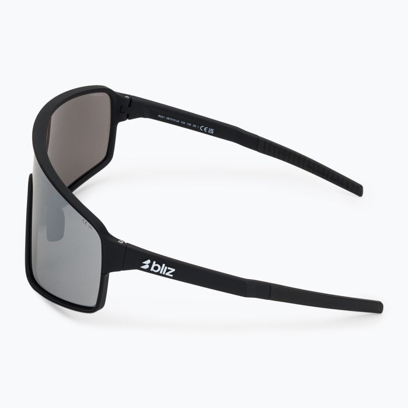 Ochelari de soare Bliz P001 matte black/smoke silver mirror 4