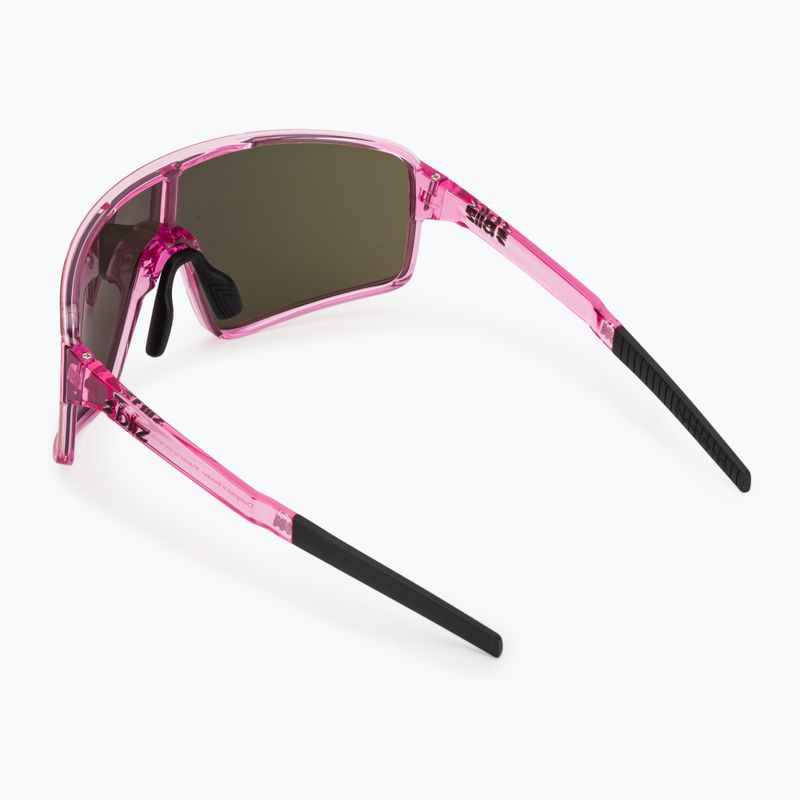 Ochelari de soare Bliz P001S transparent pink/brown rose multi 2