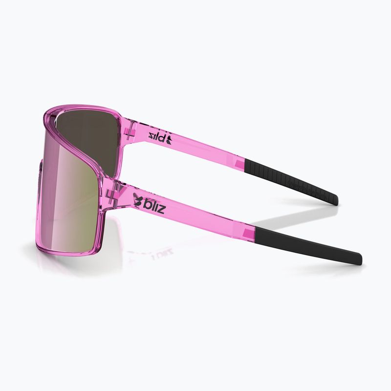Ochelari de soare Bliz P001S transparent pink/brown rose multi 5