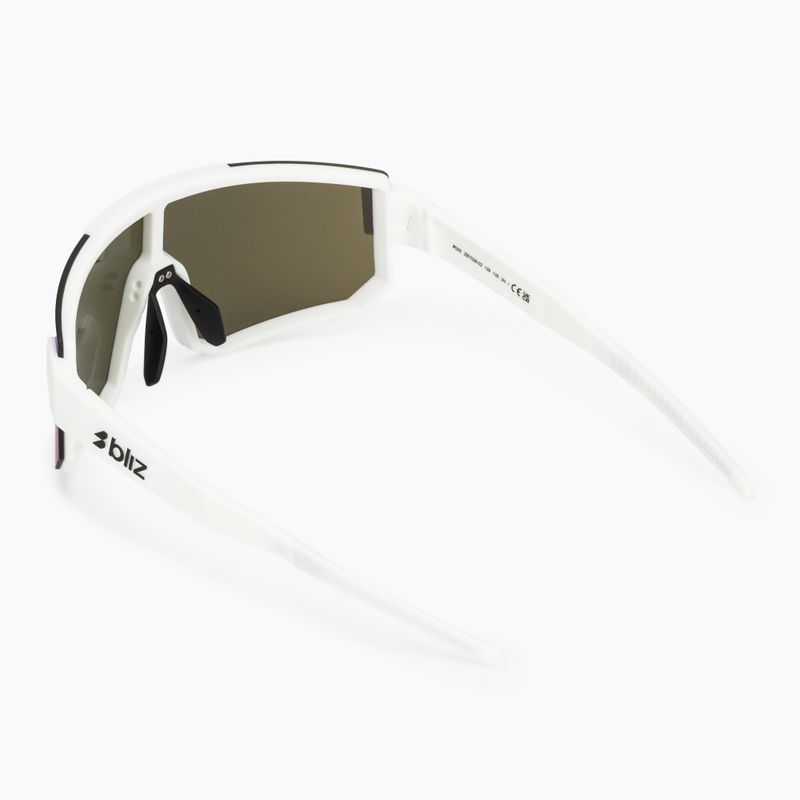 Ochelari de soare Bliz P005 matte white/smoke blue multi 2