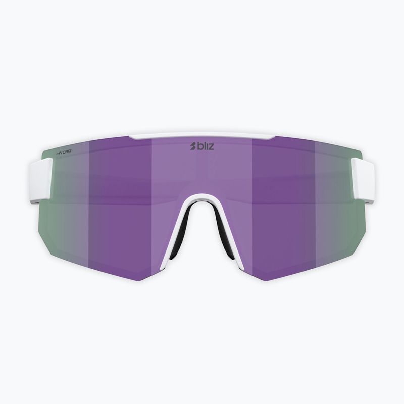 Ochelari de soare Bliz P005S matte white/smoke purple mirror 8