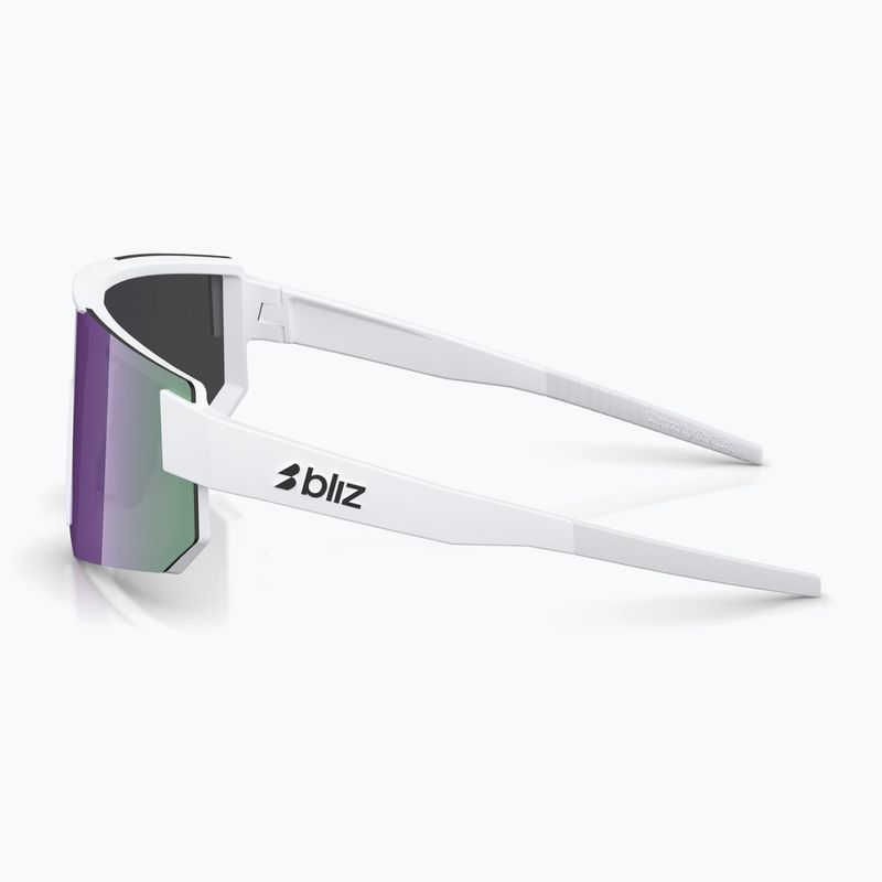 Ochelari de soare Bliz P005S matte white/smoke purple mirror 10