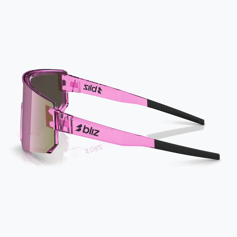 Ochelari de soare Bliz P005S transparent pink/brown rose multi 5